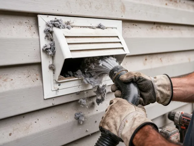 Professional dryer vent cleaning by Dartmouth Dryer Vent Cleaning in Dartmouth