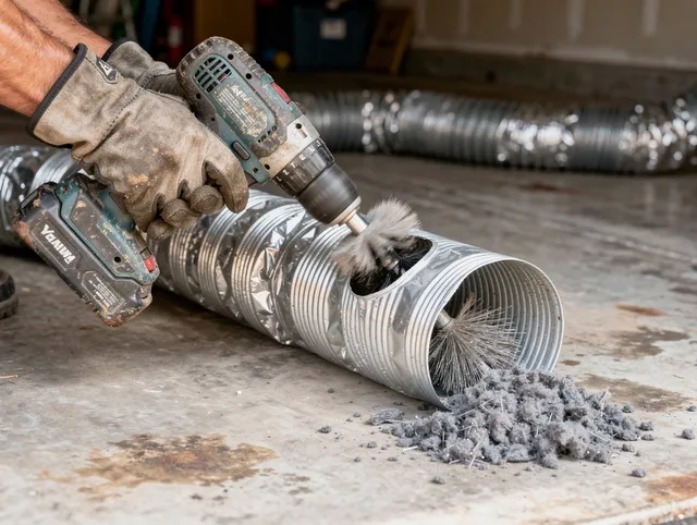 Professional duct cleaning by Dartmouth Dryer Vent Cleaning in Dartmouth